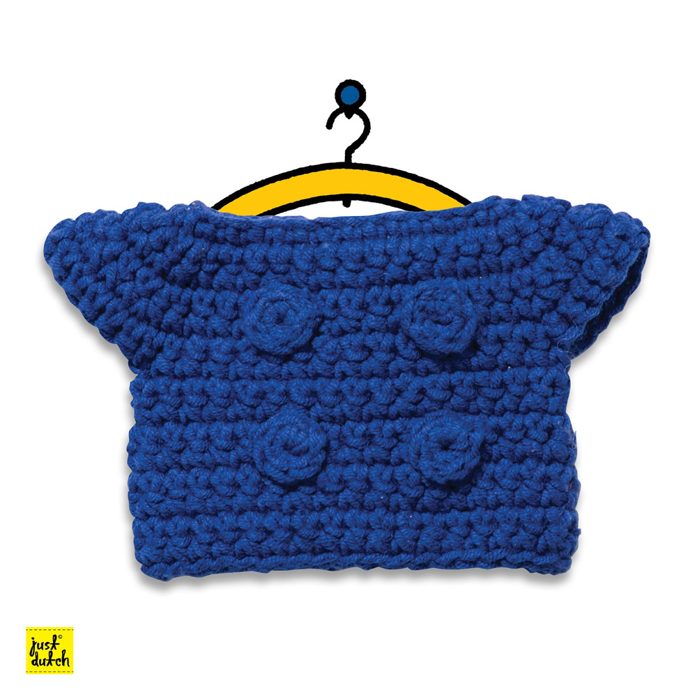 Miffy Handmade clothes set, blue jacket Miffy Handmade clothes set, blue jacket