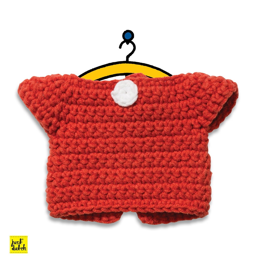 Miffy Handmade clothes set, red dress Miffy Handmade clothes set, red dress