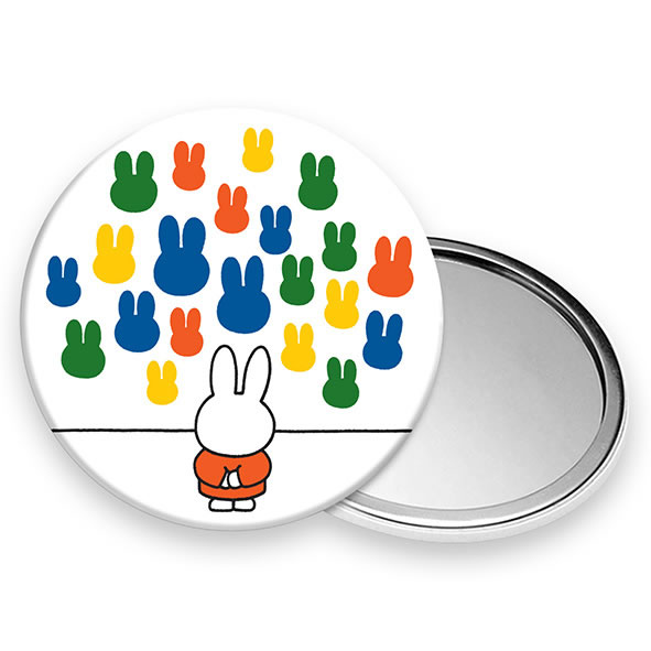 Miffy At The Gallery Hand Bag Mirror Miffy At The Gallery Hand Bag Mirror