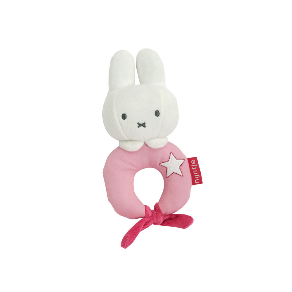 Miffy Pink Rattle Miffy Pink Rattle