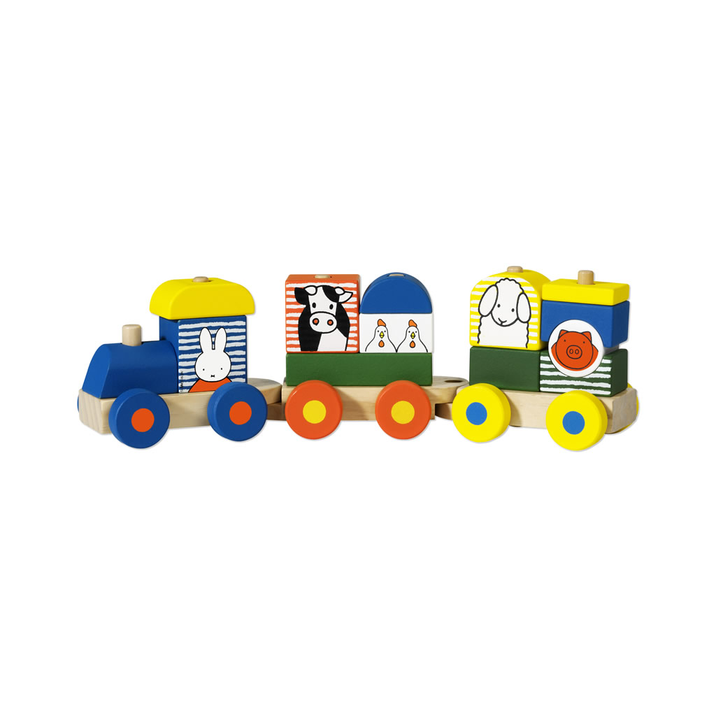 Miffy Wooden Train Miffy Wooden Train