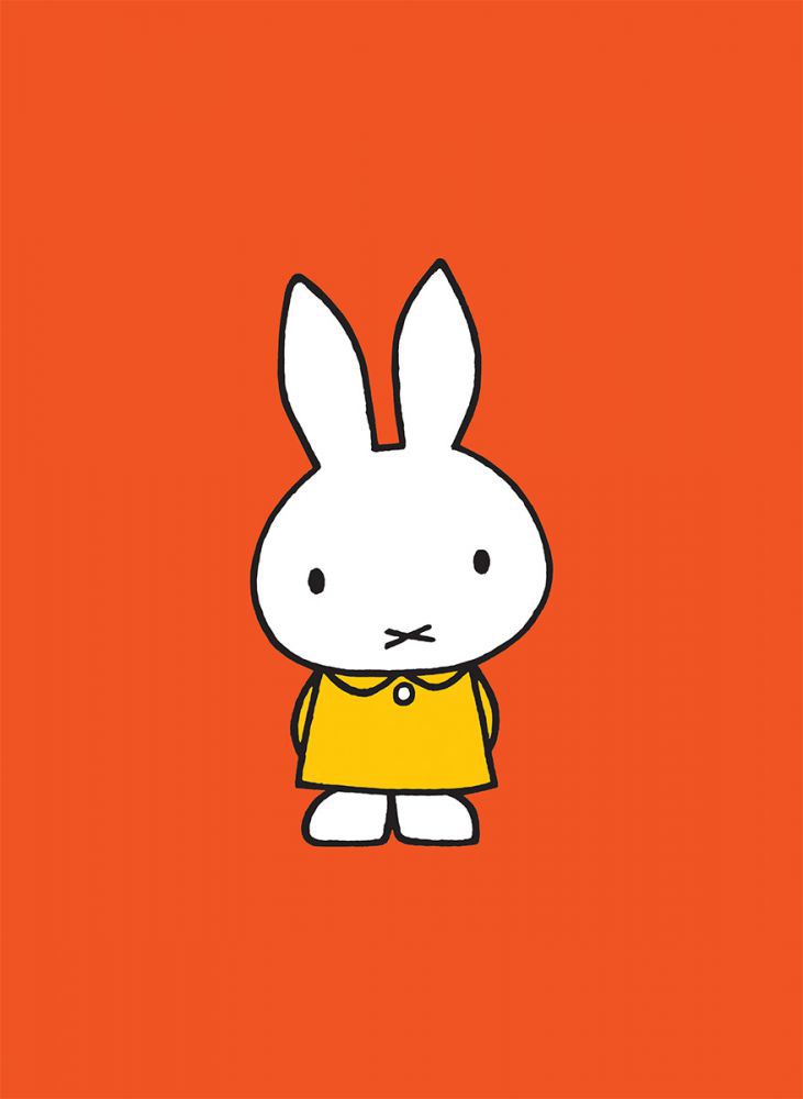 Miffy in a Yellow Dress Mini Poster Miffy in a Yellow Dress Mini Poster