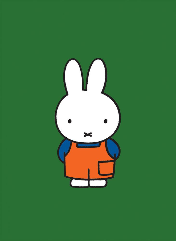 Miffy in Dungarees Mini Poster Miffy in Dungarees Mini Poster