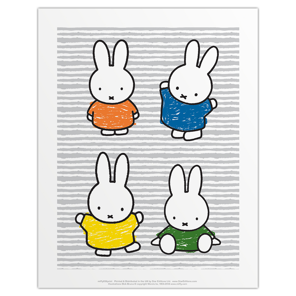 Miffy Coloured Dresses Miffy Coloured Dresses