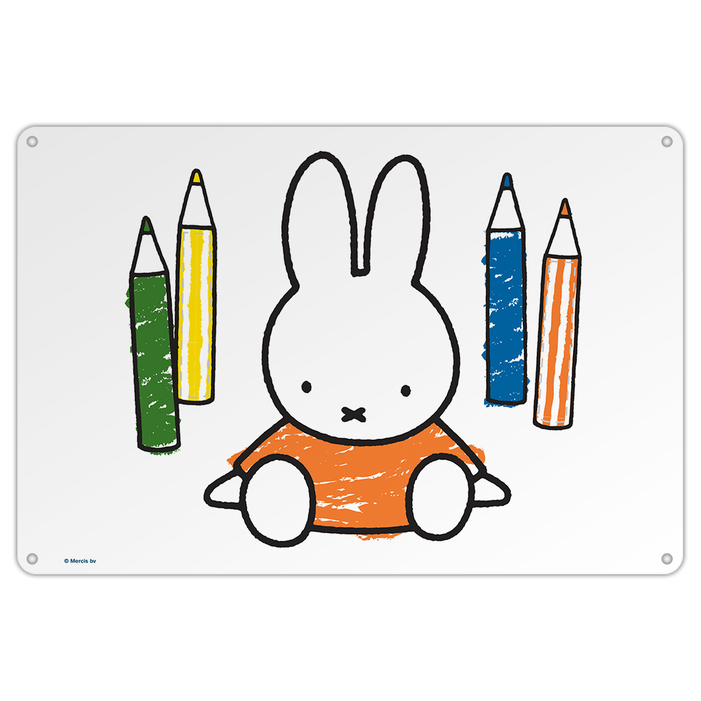 Miffy Colouring Pencils Miffy Colouring Pencils