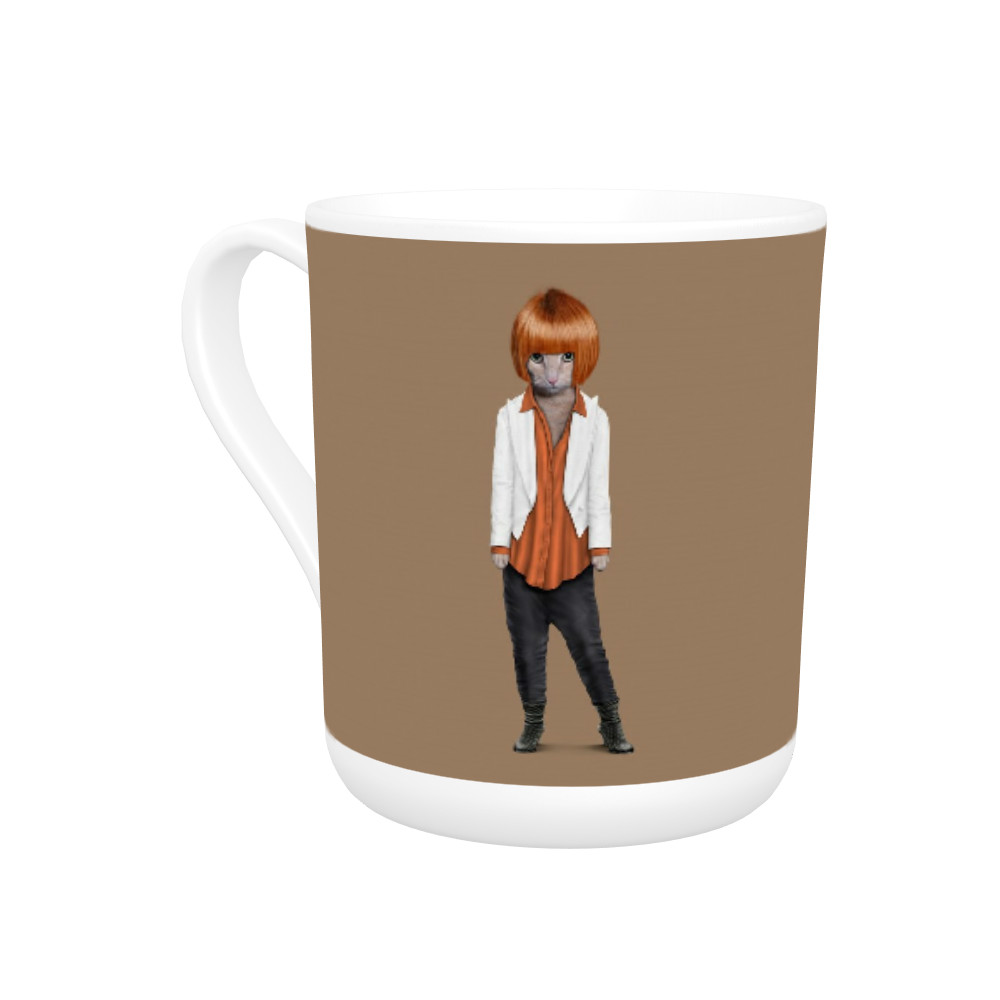 Mary Pets Rock Bone China Mug Mary Pets Rock Bone China Mug