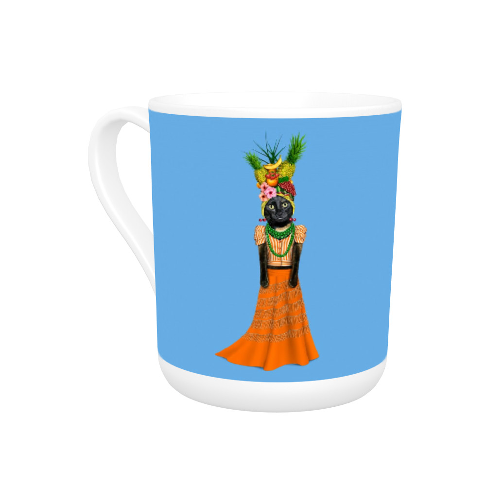 Fruit Pets Rock Bone China Mug Fruit Pets Rock Bone China Mug