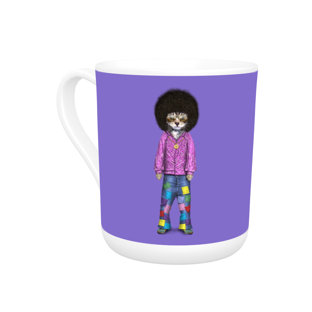 Disco Pets Rock Bone China Mug Disco Pets Rock Bone China Mug