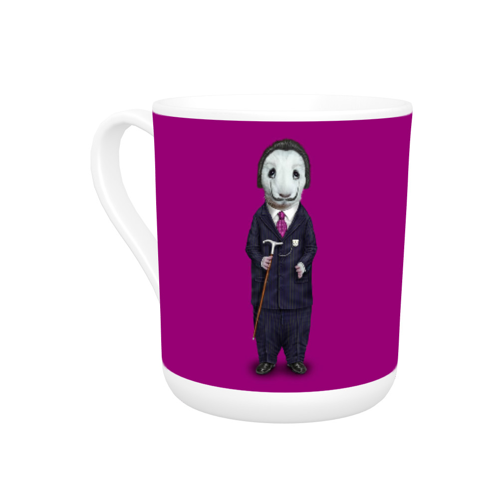 Surreal Pets Rock Bone China Mug Surreal Pets Rock Bone China Mug