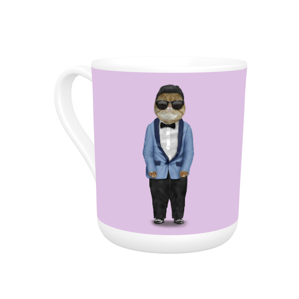 Korea Pets Rock Bone China Mug Korea Pets Rock Bone China Mug