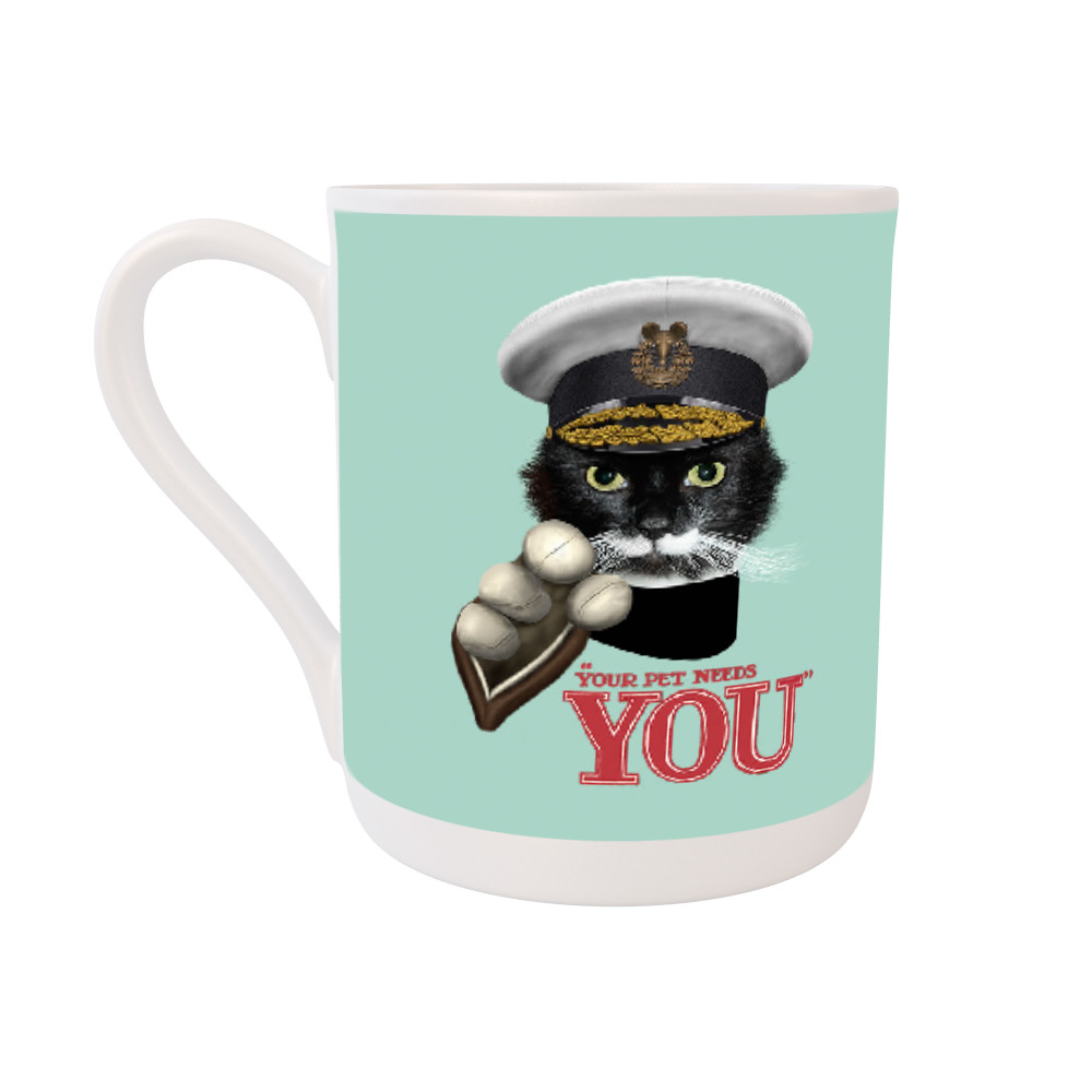 Kitchener Pets Rock Bone China Mug Kitchener Pets Rock Bone China Mug