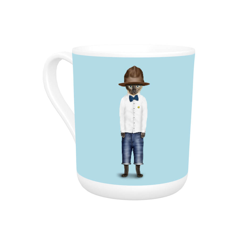 Purrell Pets Rock Bone China Mug Purrell Pets Rock Bone China Mug
