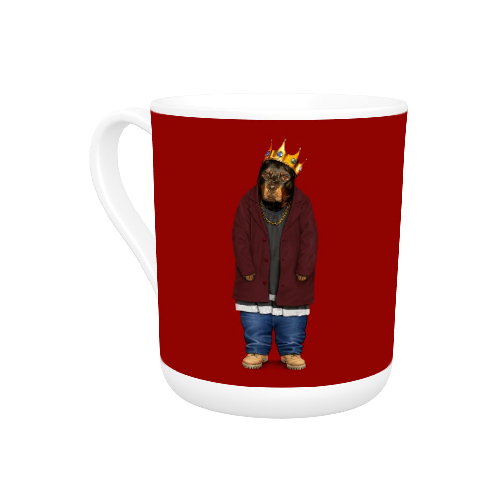 Big Doggie Pets Rock Bone China Mug Big Doggie Pets Rock Bone China Mug