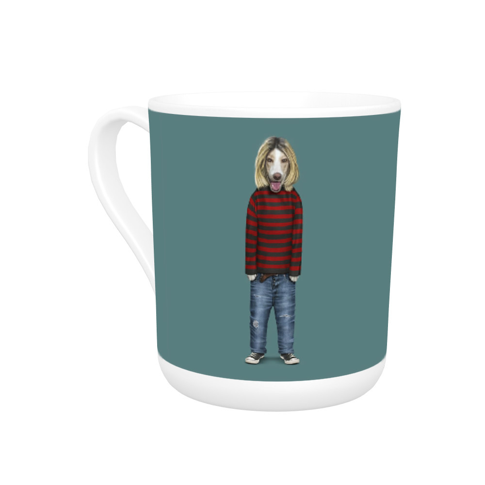 Grunge Pets Rock Bone China Mug Grunge Pets Rock Bone China Mug