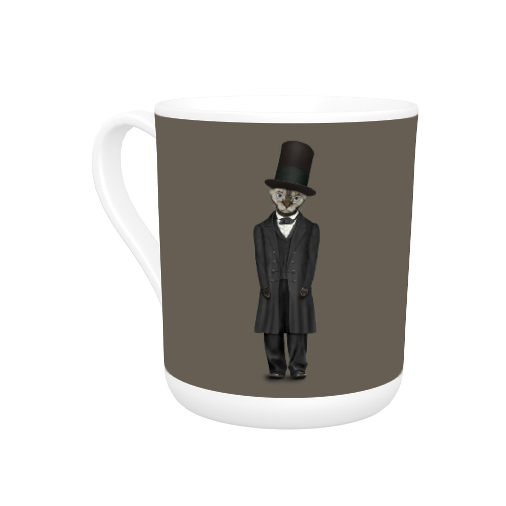 Lincoln Pets Rock Bone China Mug Lincoln Pets Rock Bone China Mug