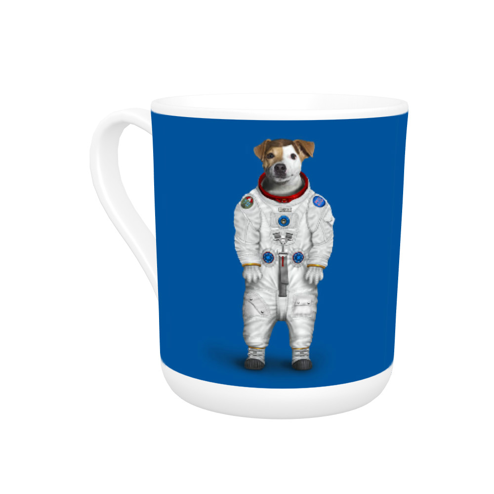 Rover Pets Rock Bone China Mug Rover Pets Rock Bone China Mug