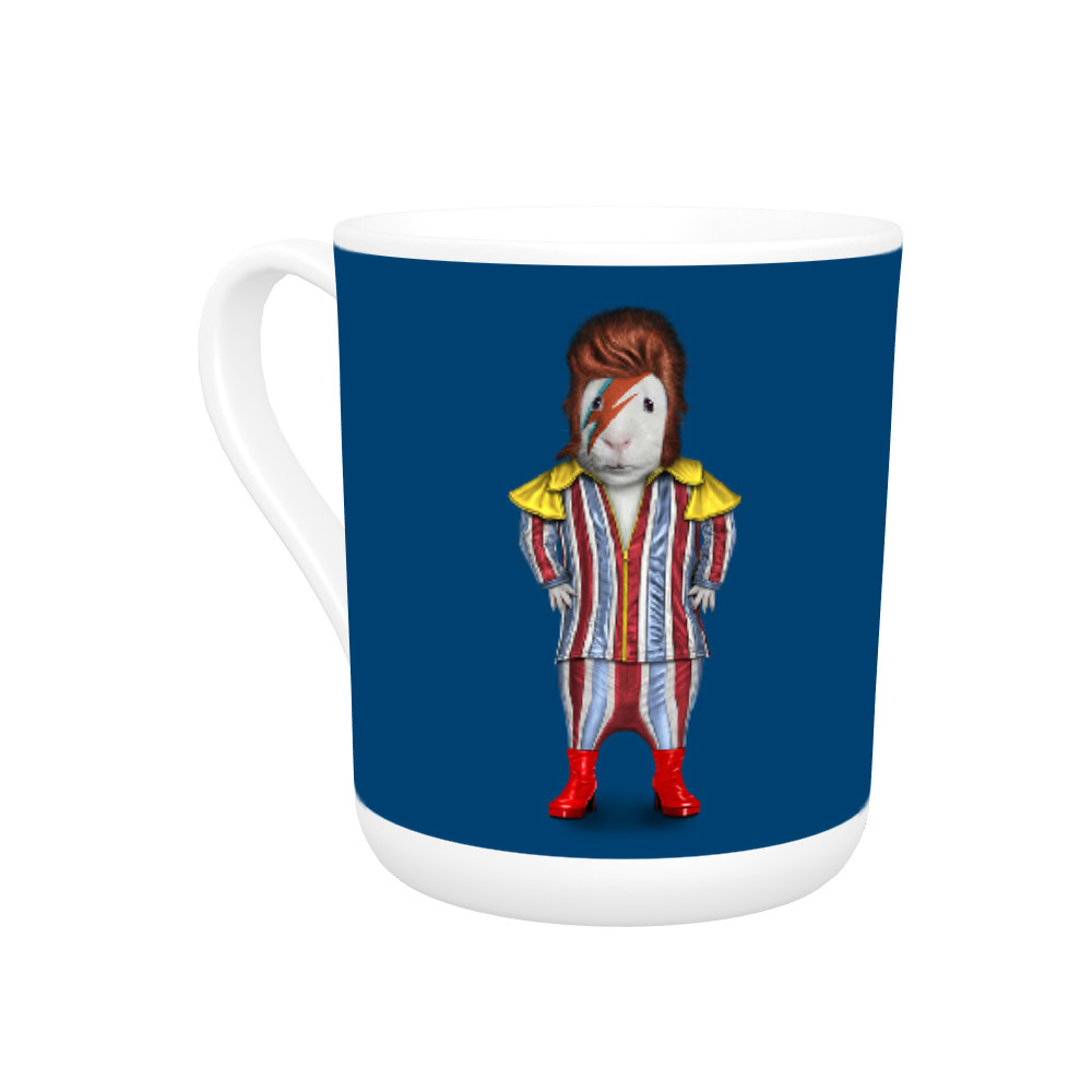 Glam Rock Pets Rock Bone China Mug Glam Rock Pets Rock Bone China Mug