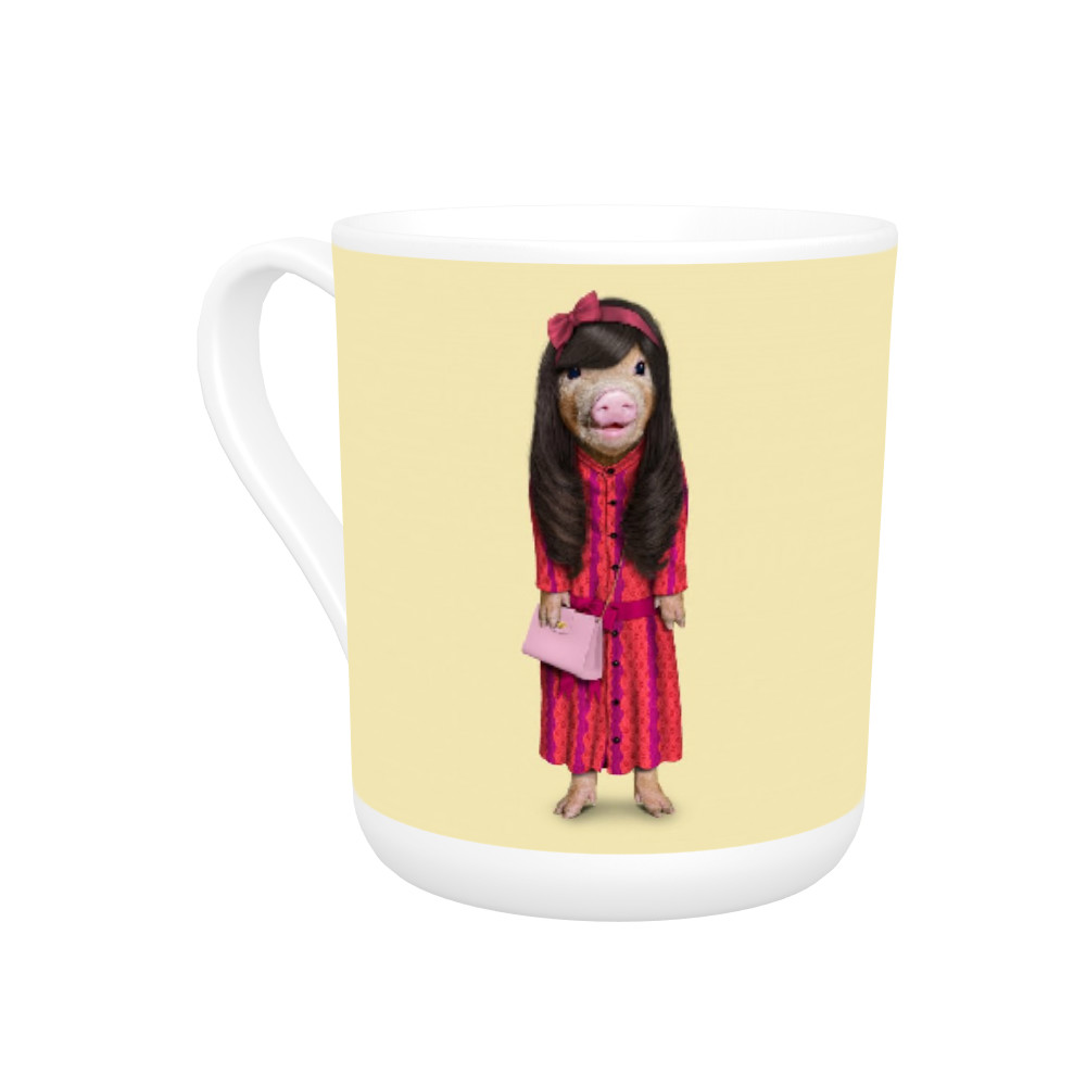 Patsy Pets Rock Bone China Mug Patsy Pets Rock Bone China Mug