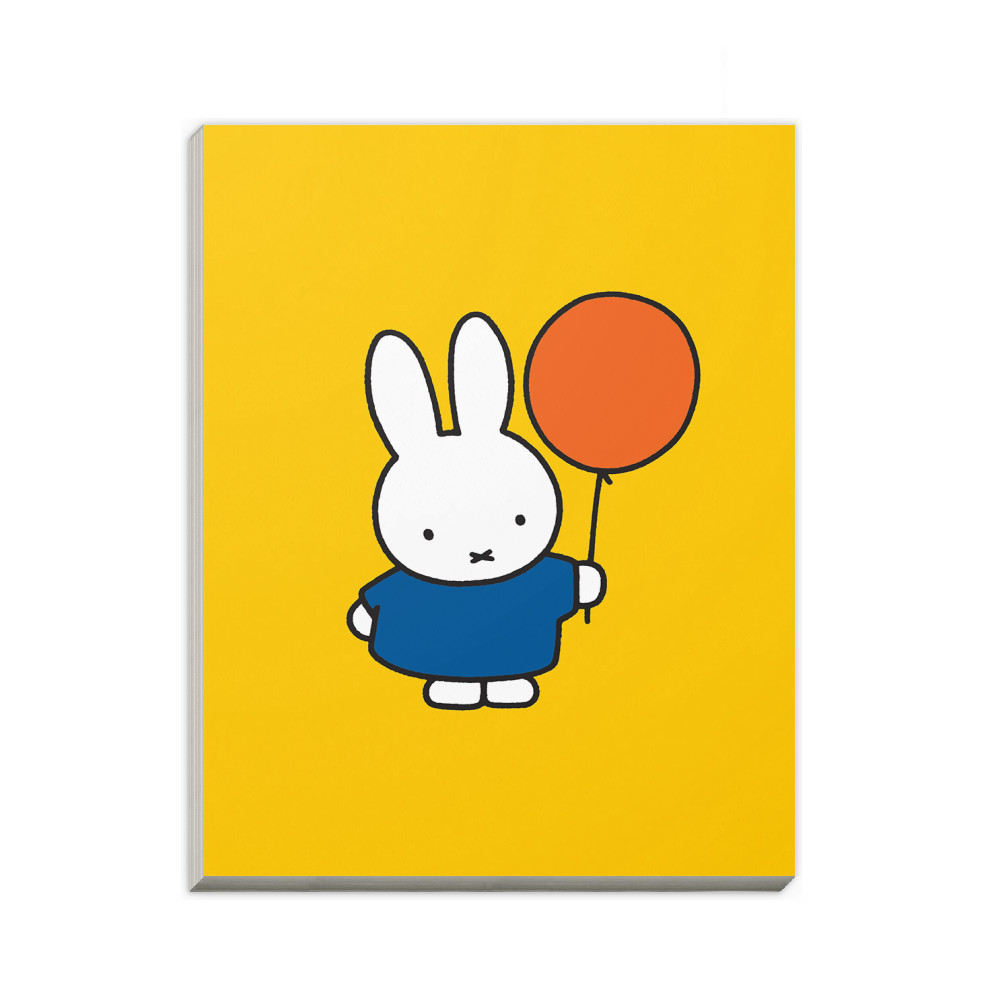 Miffy Holding a Balloon A6 Notepad Miffy Holding a Balloon A6 Notepad