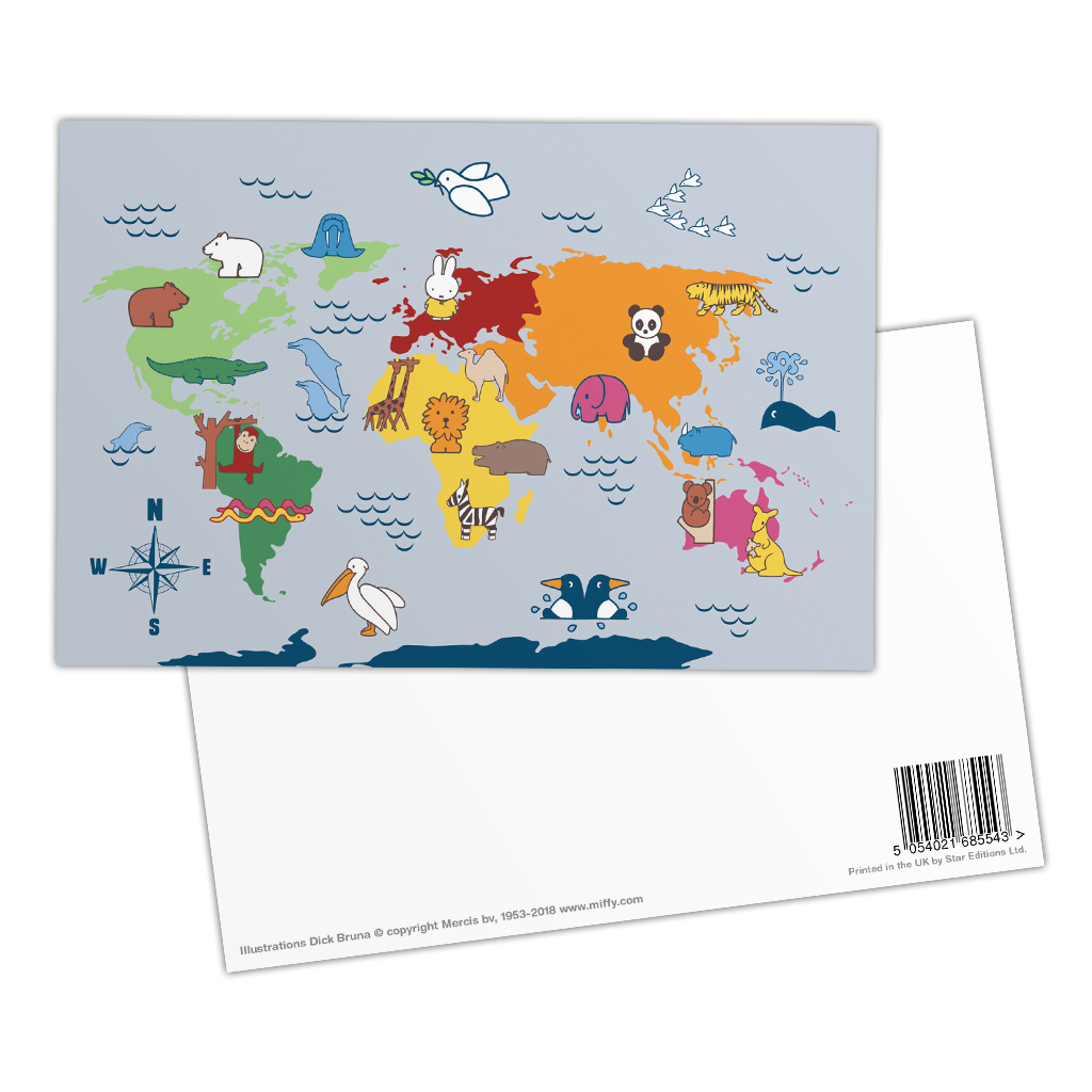 Miffy Animals Map Miffy Animals Map