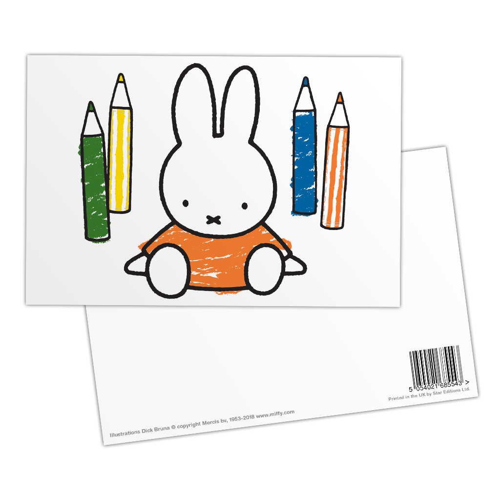 Miffy Colouring Pencils Miffy Colouring Pencils