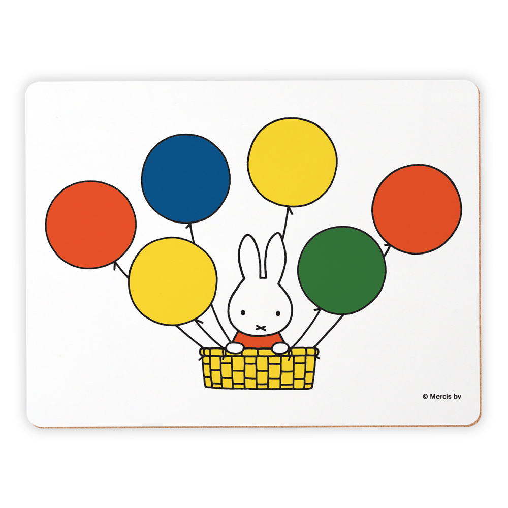 Miffy with Balloons Placemat Miffy with Balloons Placemat