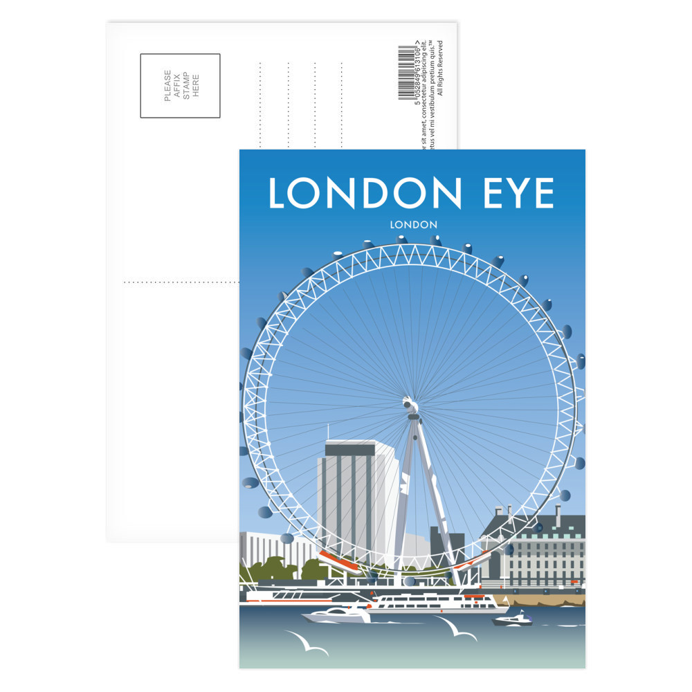 London Eye Postcard London Eye Postcard