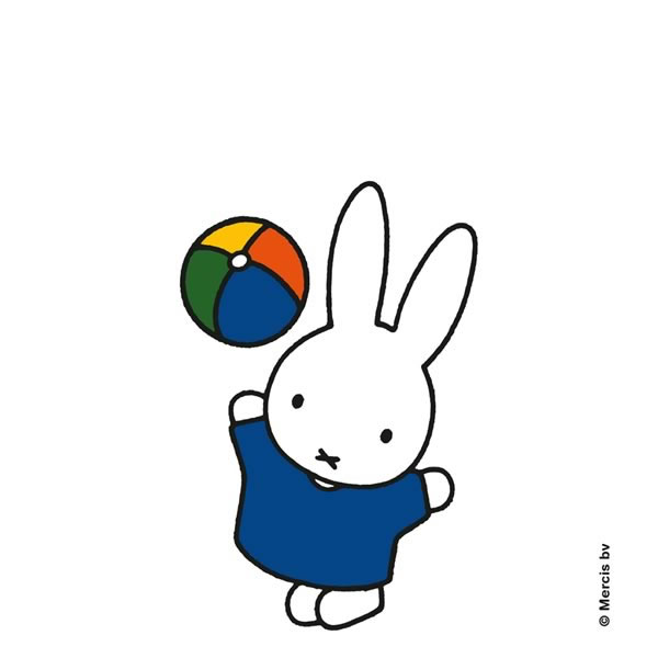 miffy loves to play - Personalised Framed and Mounted Art Print miffy loves to play - Personalised Framed and Mounted Art Print