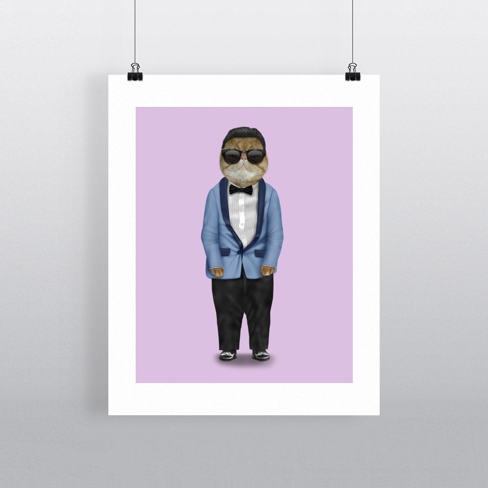 Korea Pets Rock 11' by 14' Art Print Korea Pets Rock 11' by 14' Art Print