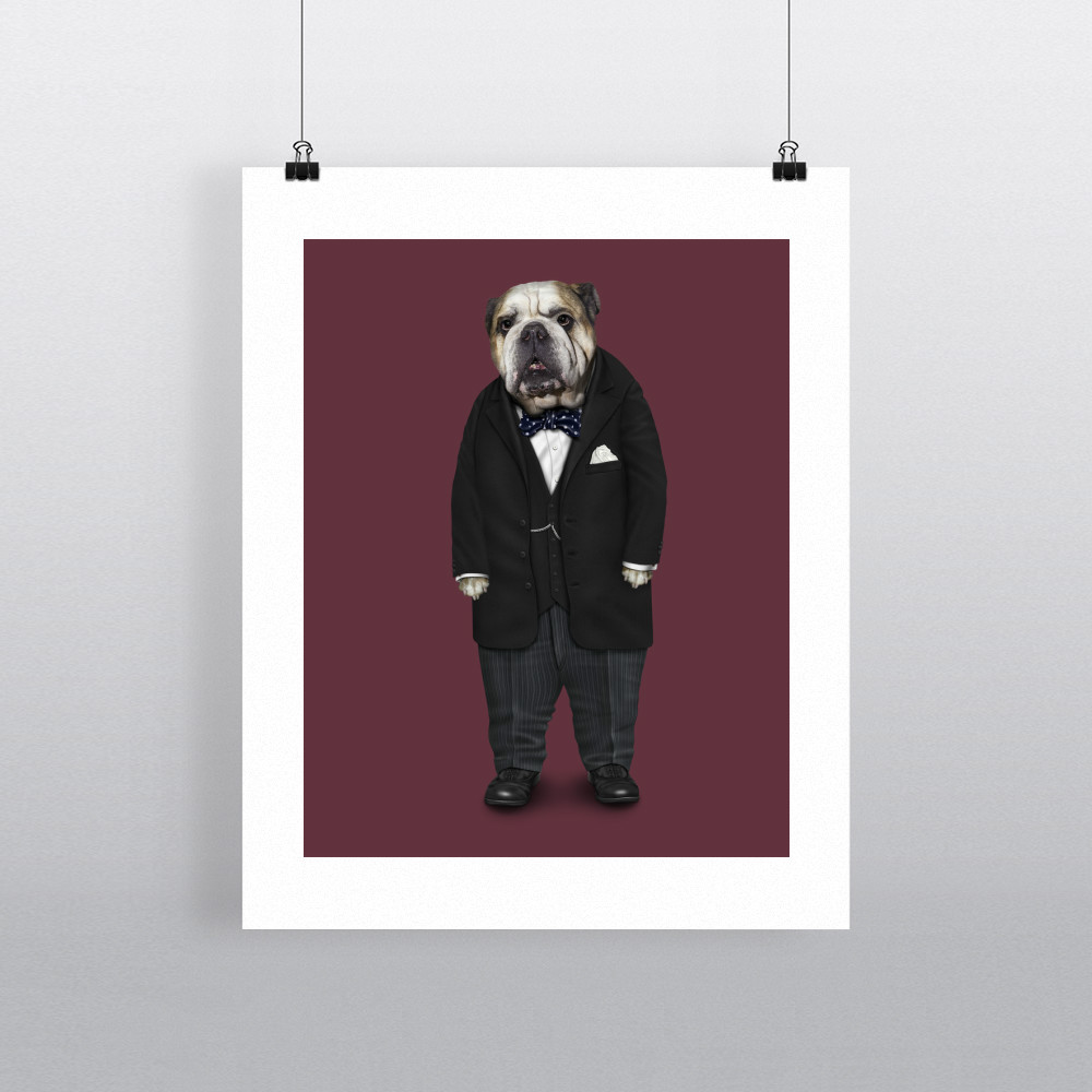 Leader Pets Rock 11' by 14' Art Print Leader Pets Rock 11' by 14' Art Print