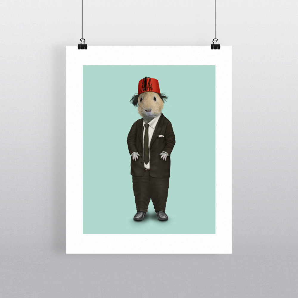 Magic Pets Rock 11' by 14' Art Print Magic Pets Rock 11' by 14' Art Print