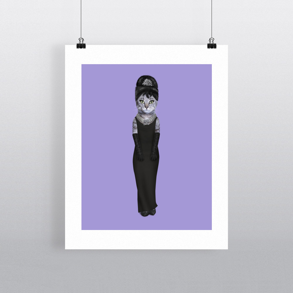 Breakfast Pets Rock 11' by 14' Art Print Breakfast Pets Rock 11' by 14' Art Print