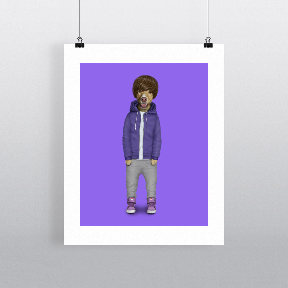 Teen Pets Rock 11' by 14' Art Print Teen Pets Rock 11' by 14' Art Print