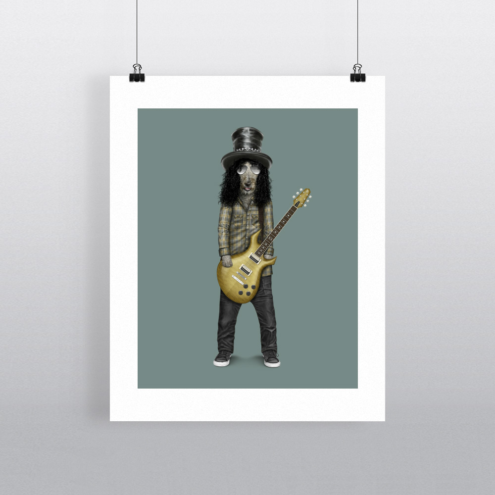 Gnash Pets Rock 11' by 14' Art Print Gnash Pets Rock 11' by 14' Art Print