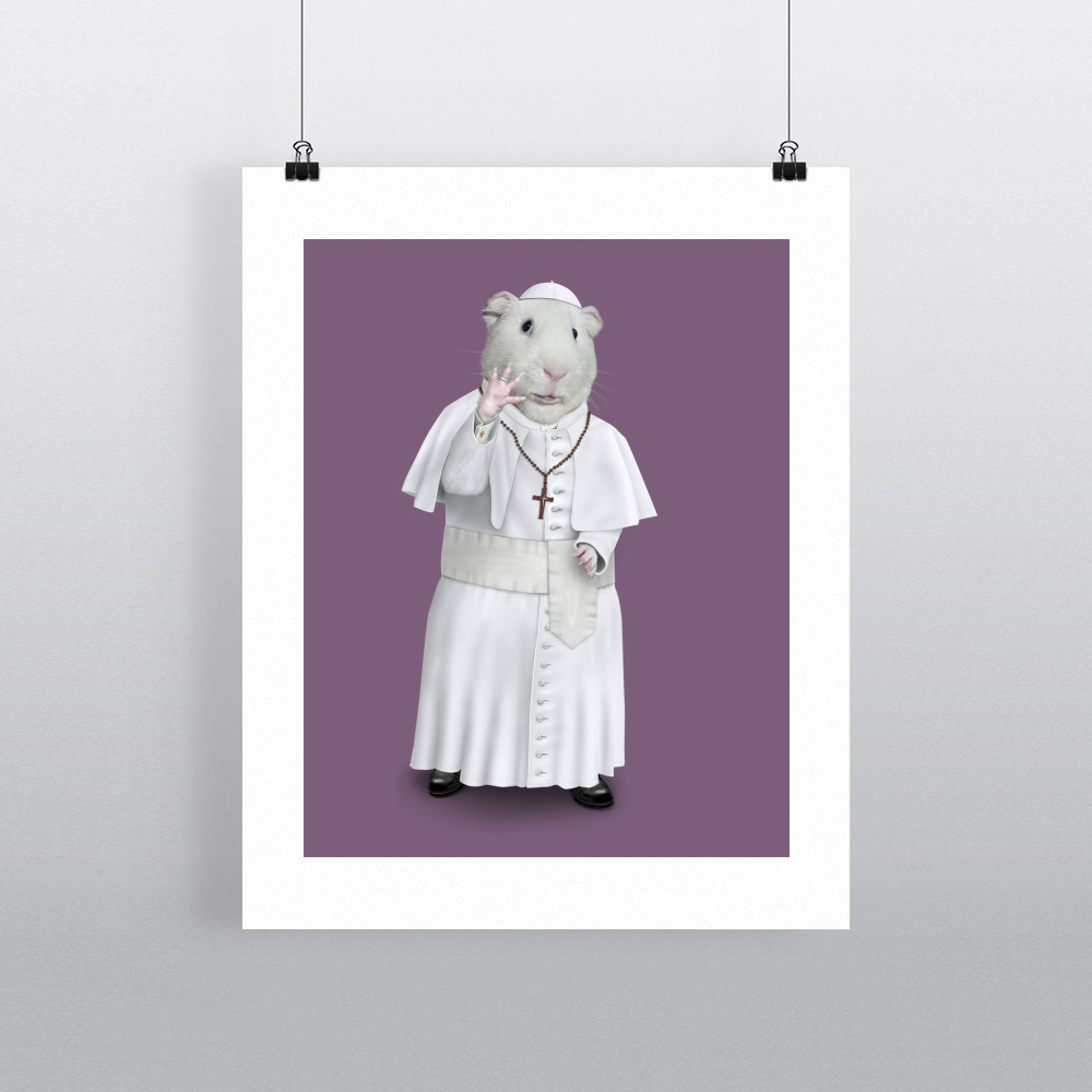 Church Pets Rock 11' by 14' Art Print Church Pets Rock 11' by 14' Art Print