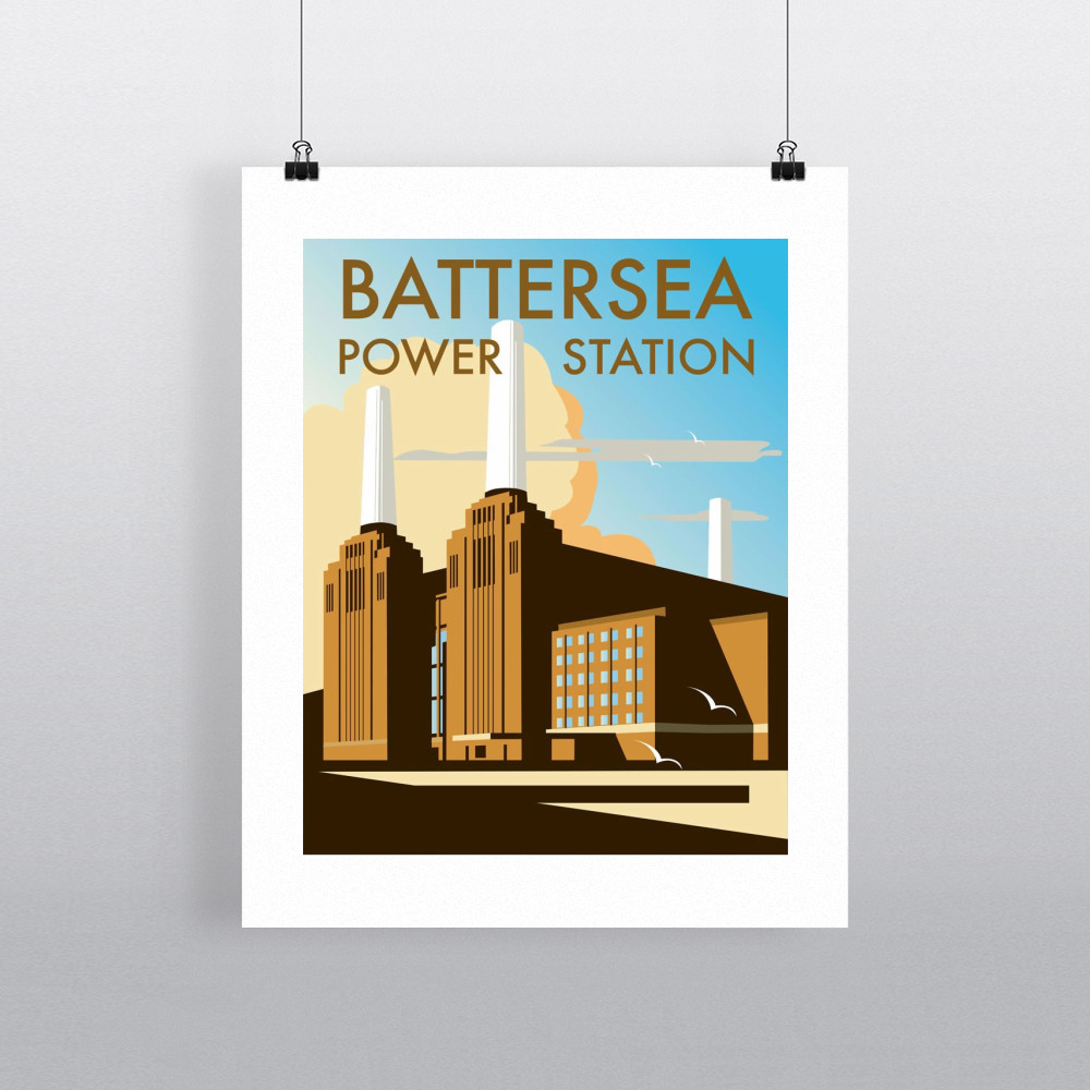 Battersea Power Station Art Print Battersea Power Station Art Print