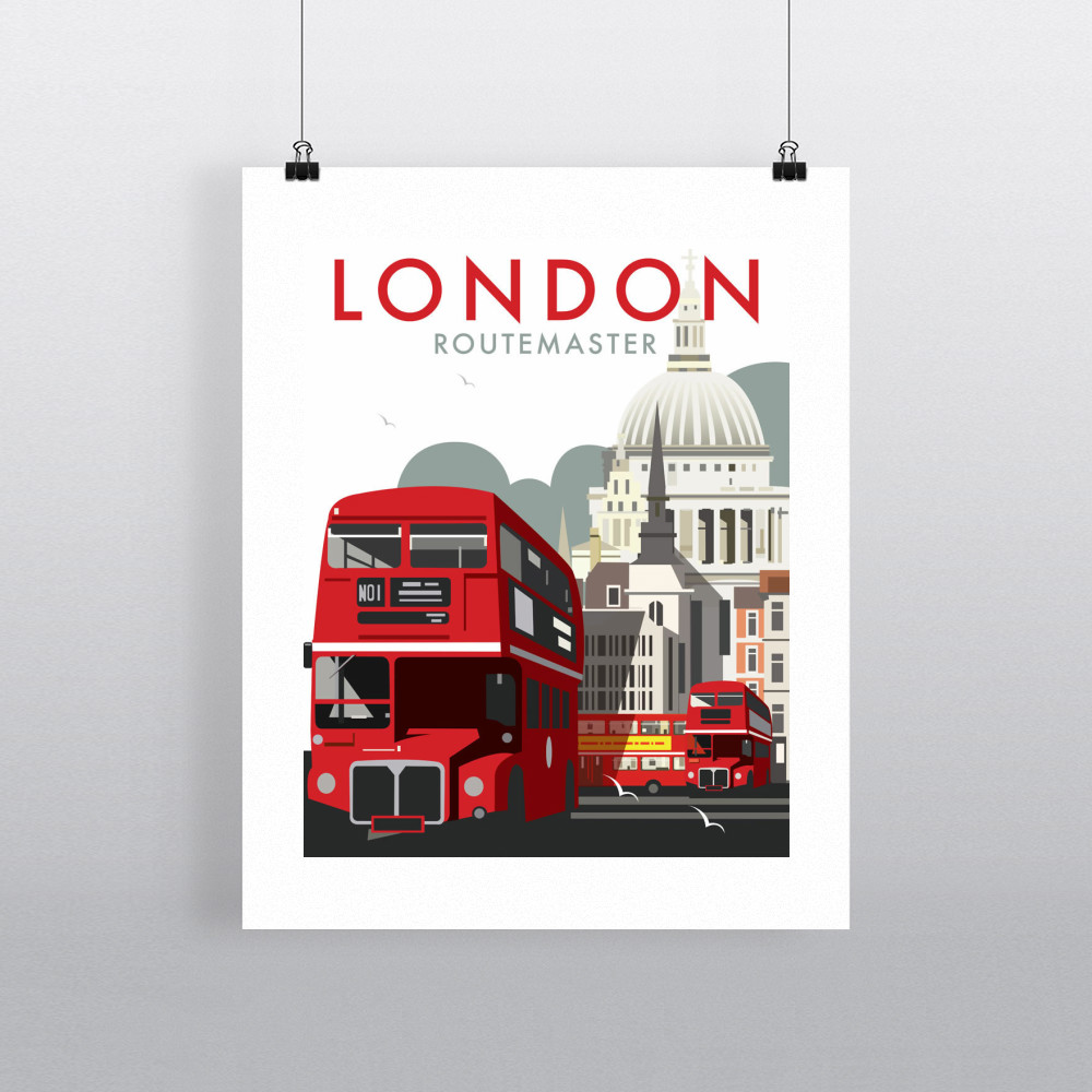 London Routemaster Art Print London Routemaster Art Print
