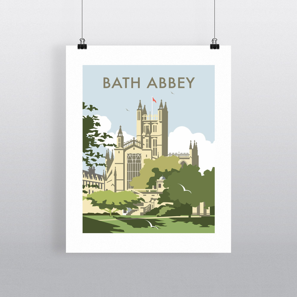 Bath Abbey Art Print Bath Abbey Art Print