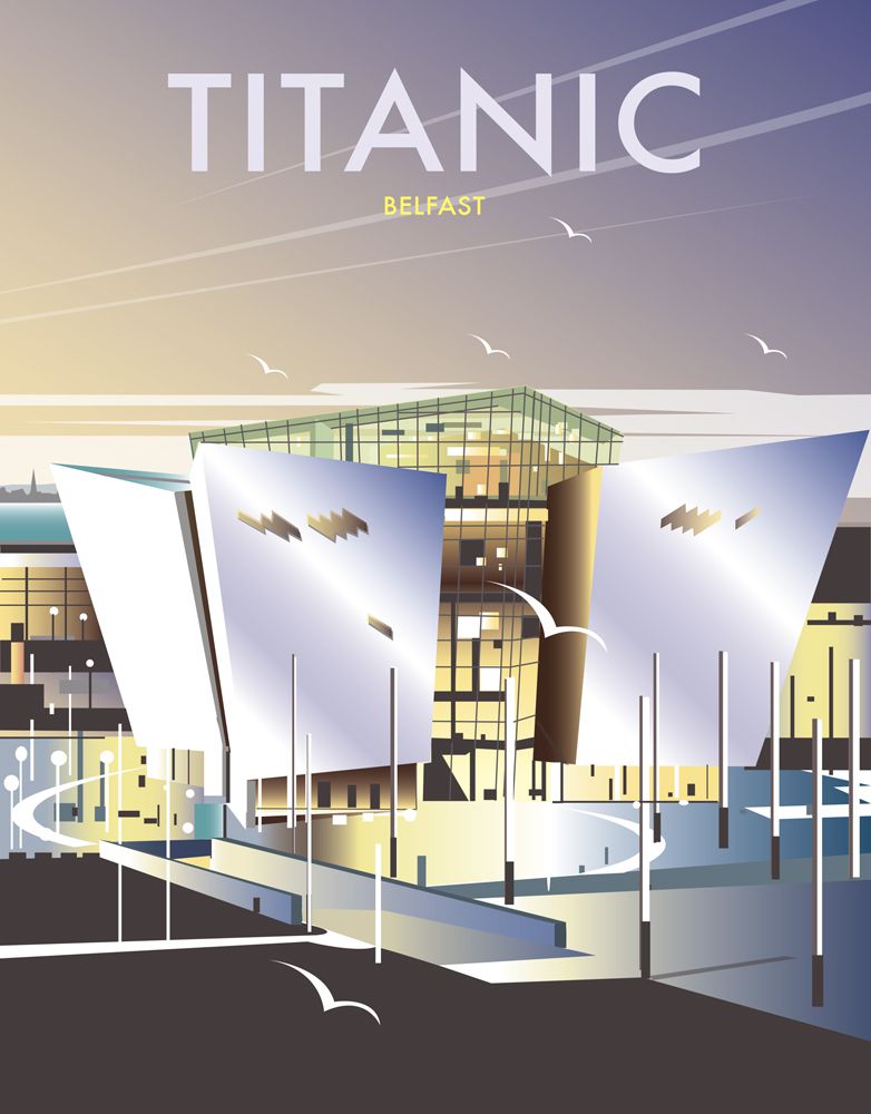 Titanic Museum Art Print Titanic Museum Art Print