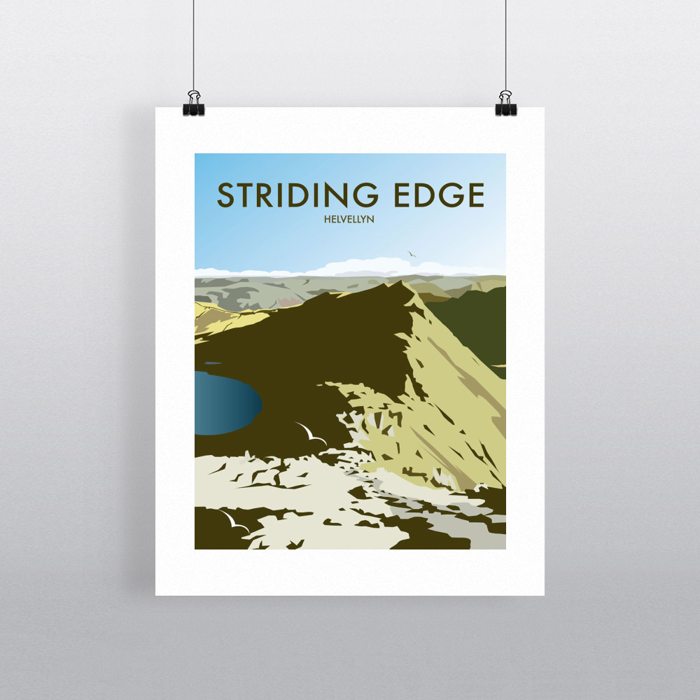 Helvellyn Edge, Lake District Art Print Helvellyn Edge, Lake District Art Print