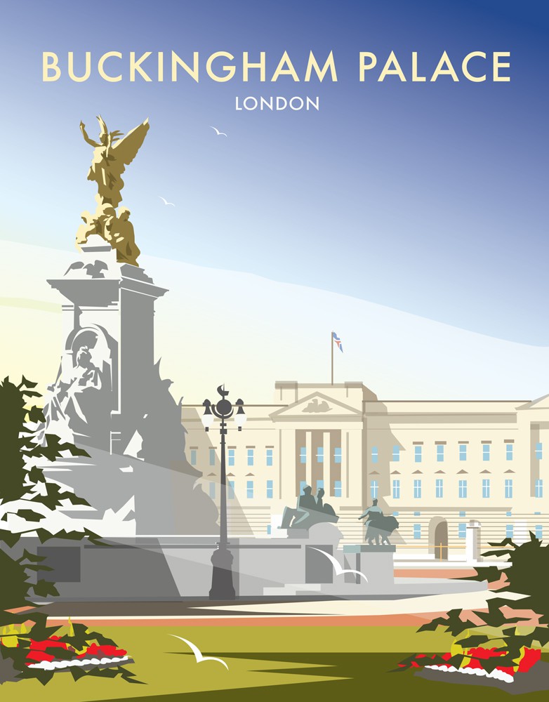 Buckingham Palace Art Print Buckingham Palace Art Print