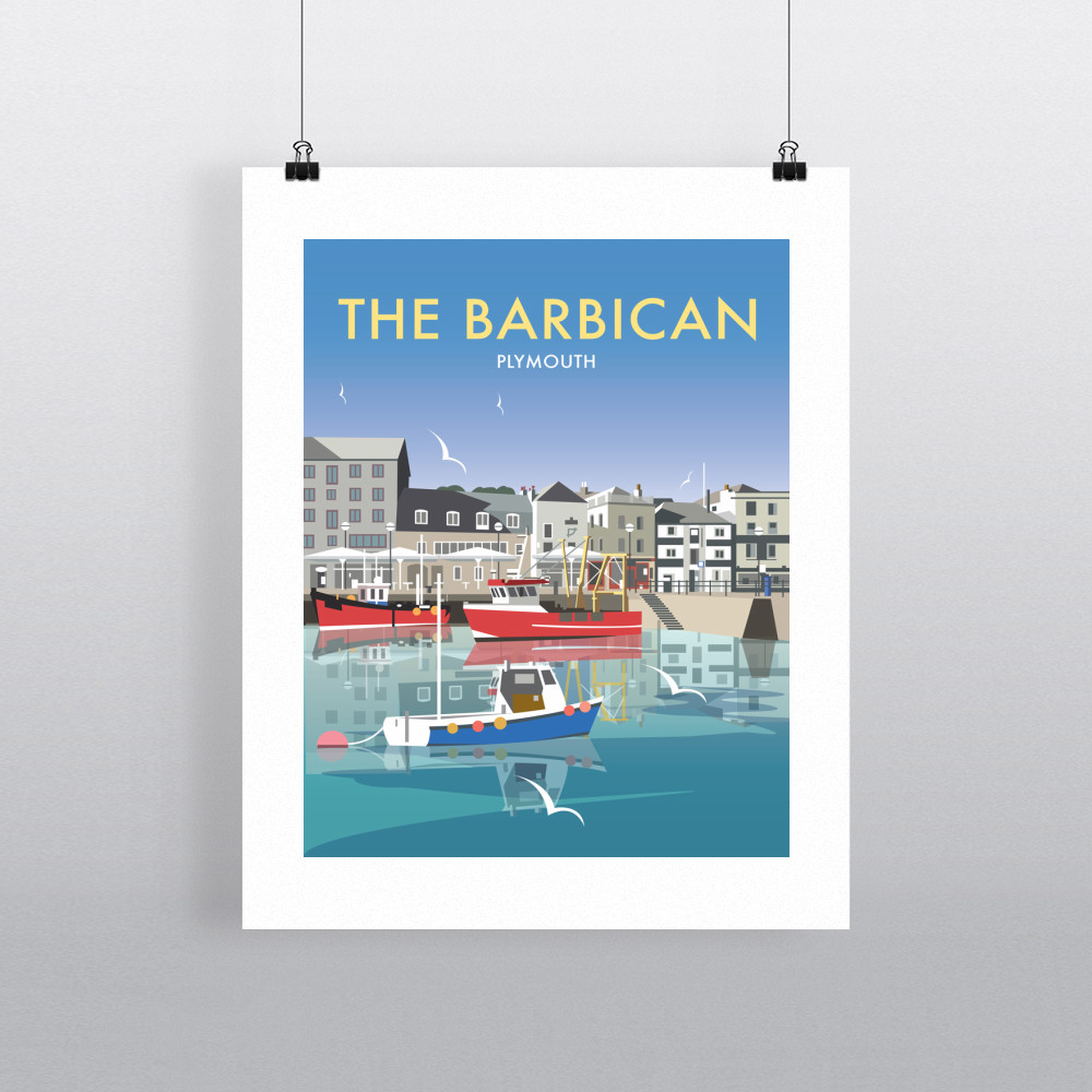 The Barbican Art Print The Barbican Art Print