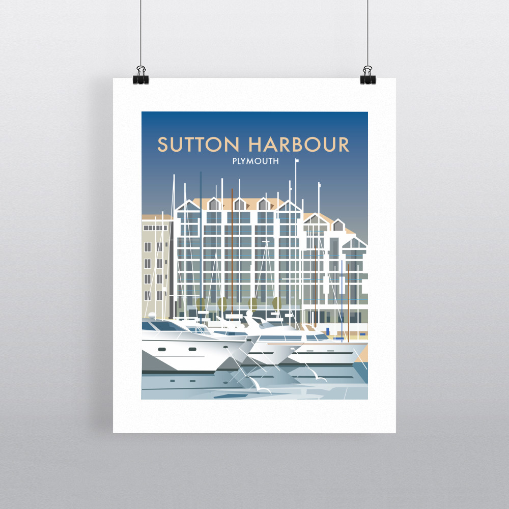 Sutton Harbour Art Print Sutton Harbour Art Print