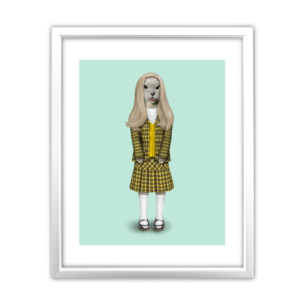 High School Pets Rock 11' by 14' White Framed Art Print High School Pets Rock 11' by 14' White Framed Art Print