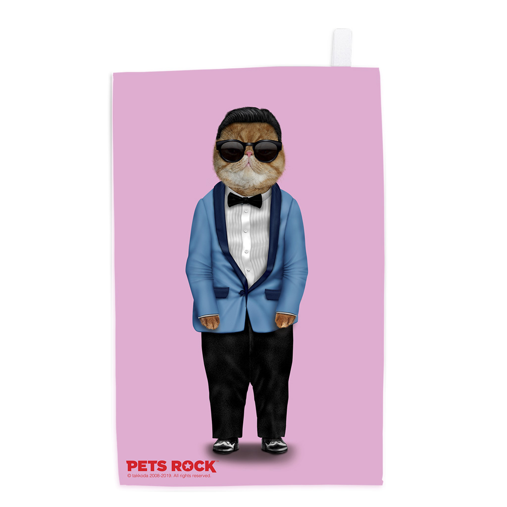 Korea Pets Rock Tea Towel Korea Pets Rock Tea Towel