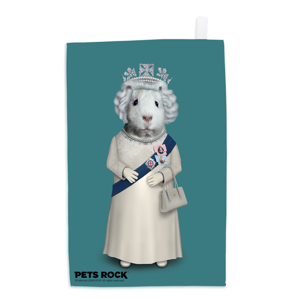 HRH Pets Rock Tea Towel HRH Pets Rock Tea Towel