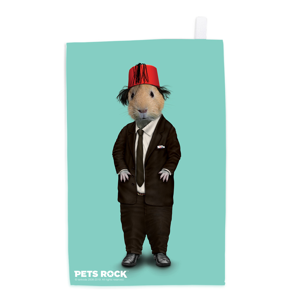 Magic Pets Rock Tea Towel Magic Pets Rock Tea Towel