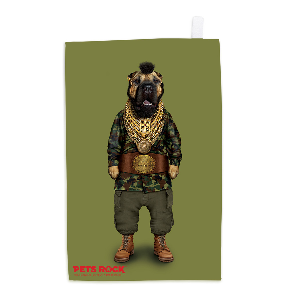 Fool Pets Rock Tea Towel Fool Pets Rock Tea Towel