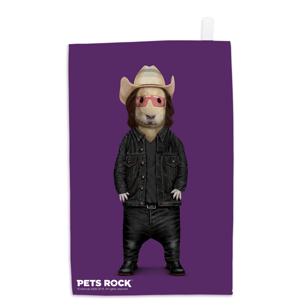 Savior Pets Rock Tea Towel Savior Pets Rock Tea Towel