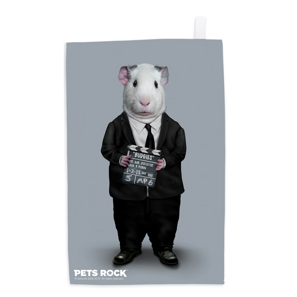 Director Pets Rock Tea Towel Director Pets Rock Tea Towel